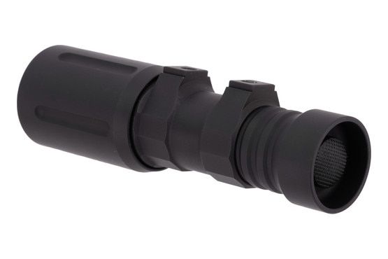 Modlite PLHv2 18350 Weapon Mounted Light in Black has a push button tail cap